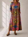 BELLA | ELEGANT PRINT DRESS