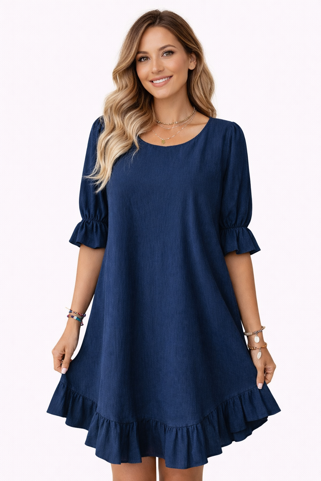 Margaret - Comfortable Loose Dress