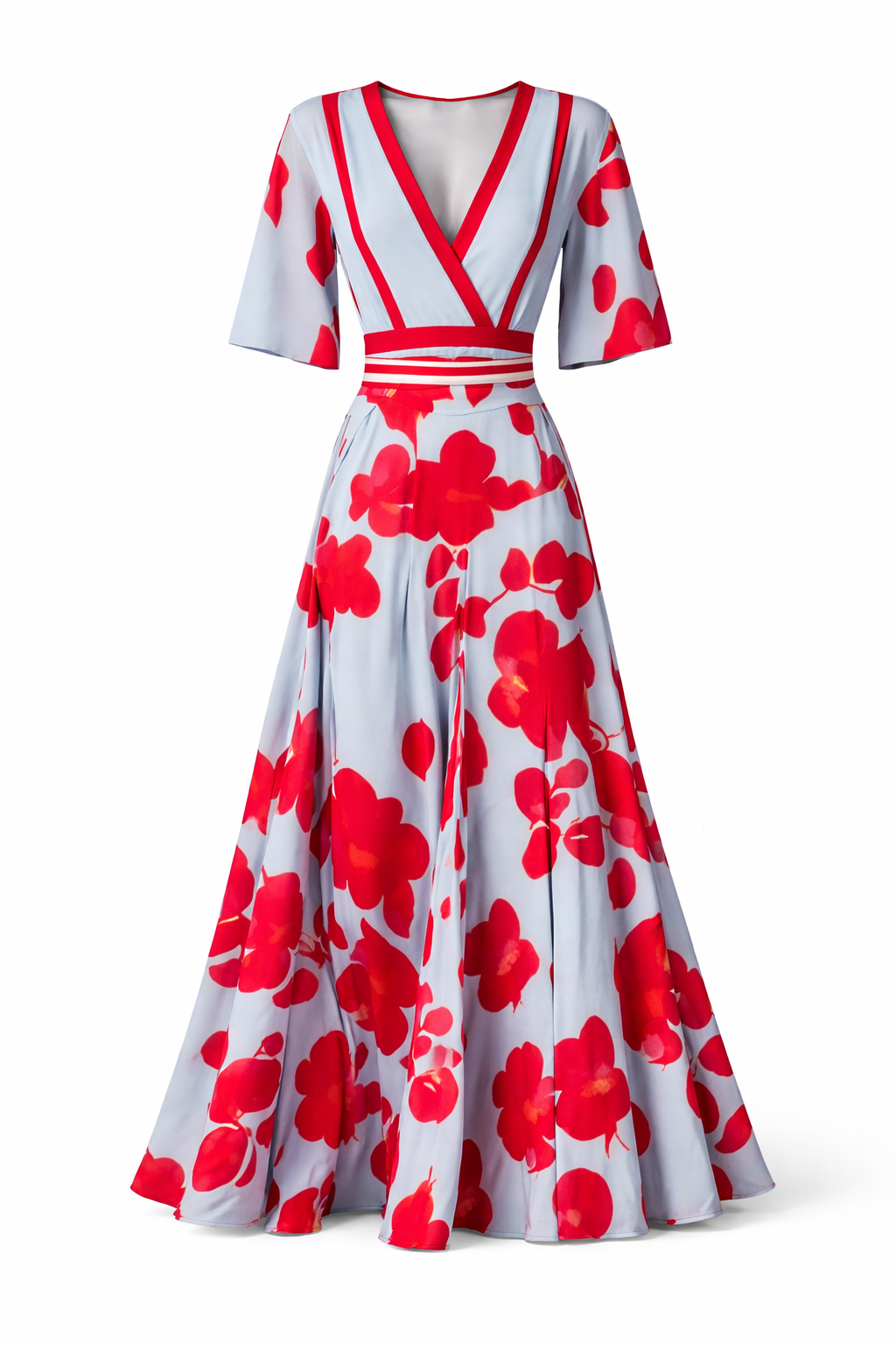 Kali -  Milano Designer Dress with Sleeves