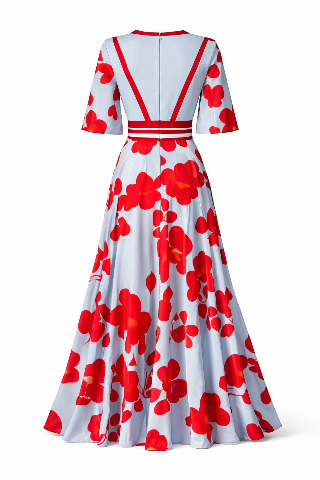 Kali -  Milano Designer Dress with Sleeves