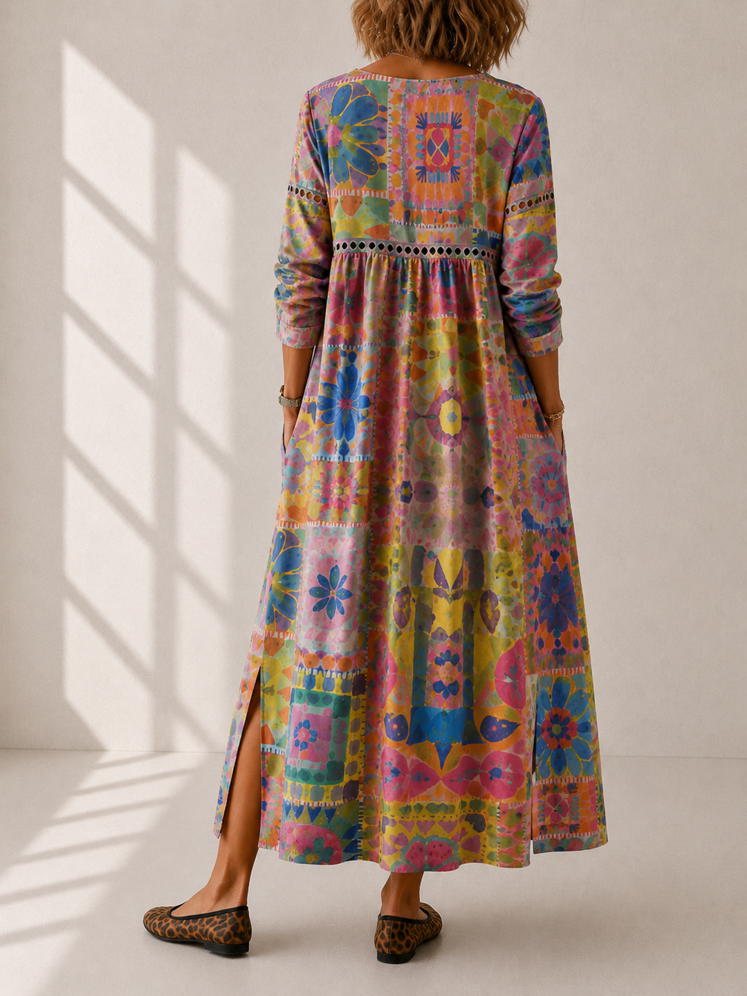 PILAR | ELEGANT PRINT DRESS