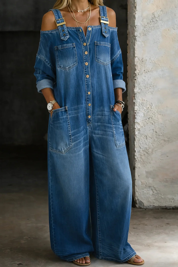 Linda | Off Shoulder Jumpsuit