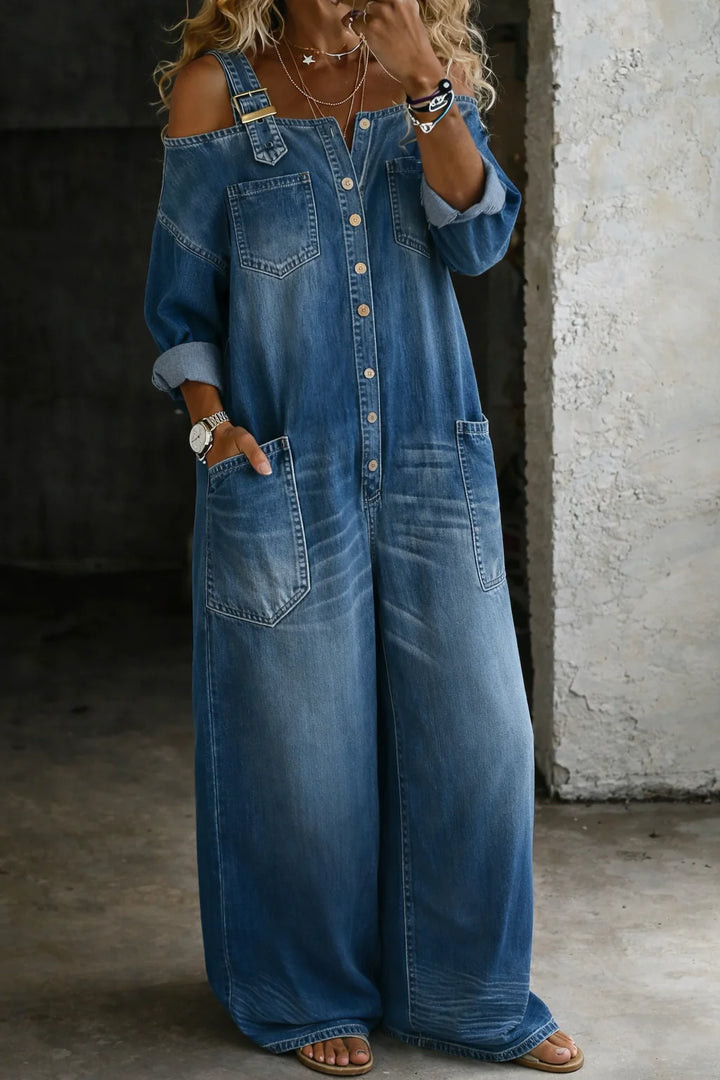 Linda | Off Shoulder Jumpsuit