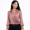 Elise | Elegant Wrap Blouse
