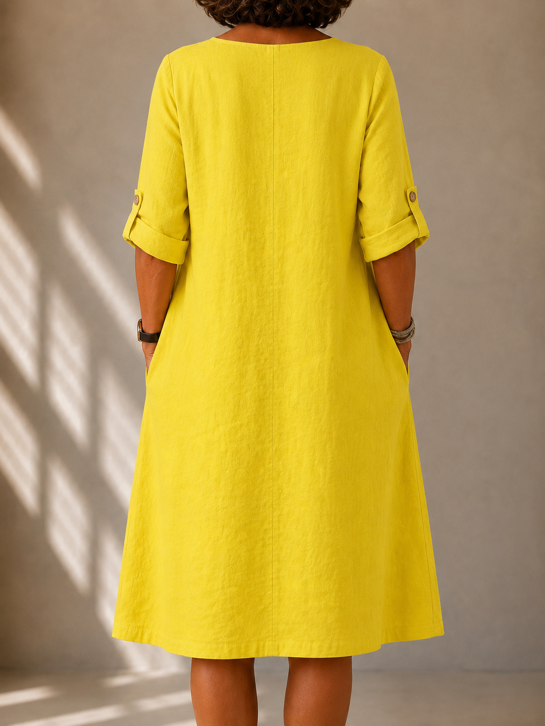 Margaret™ | Classic Linen Summer Dress