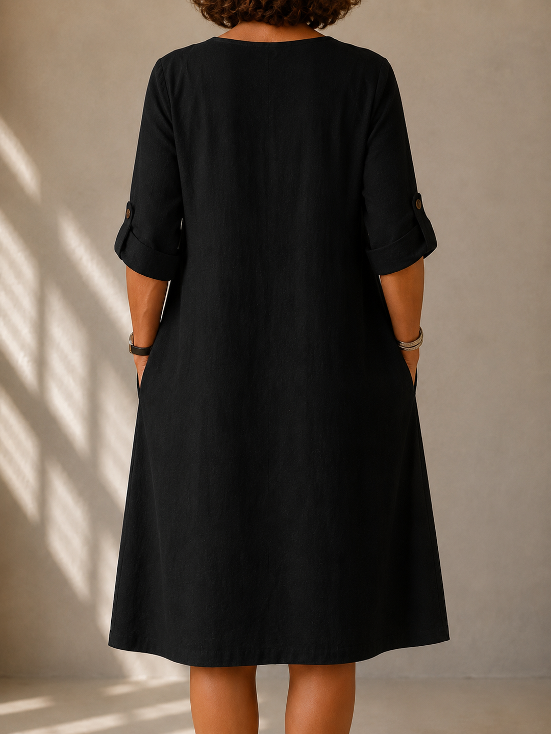 Louise™ | Classic Linen Summer Dress