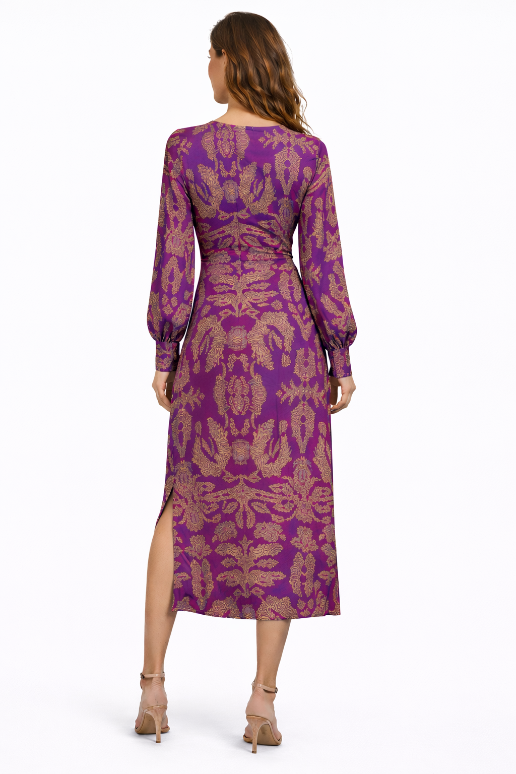 Aurora | Botanical Midi Dress