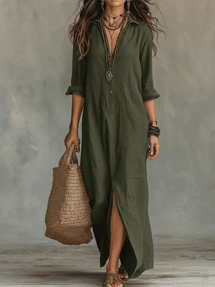 Amara | Linen Dress