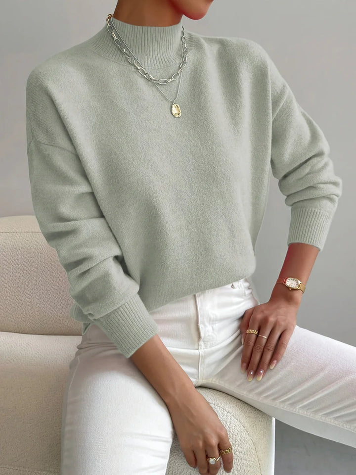 Brooklyn | Classic Women’s Turtleneck Sweater