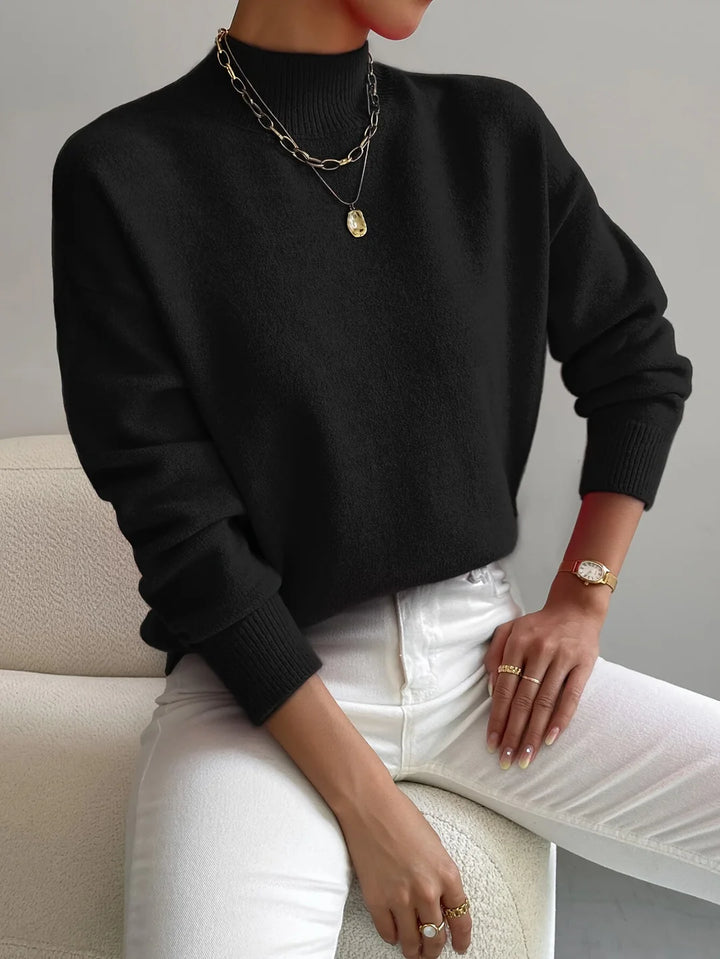 Brooklyn | Classic Women’s Turtleneck Sweater