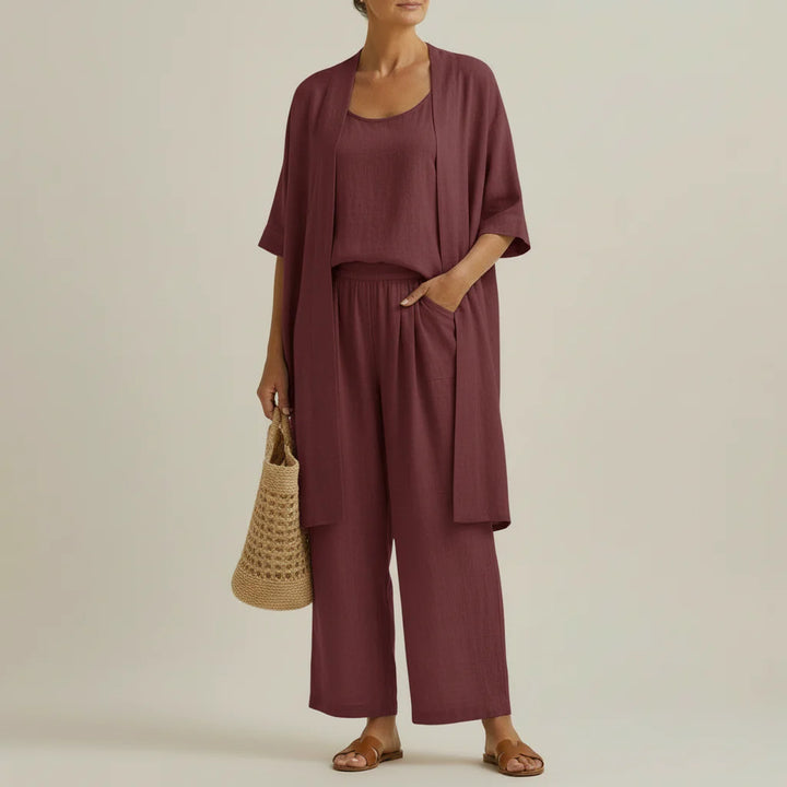 Barbara™ | 3-Piece Linen Set