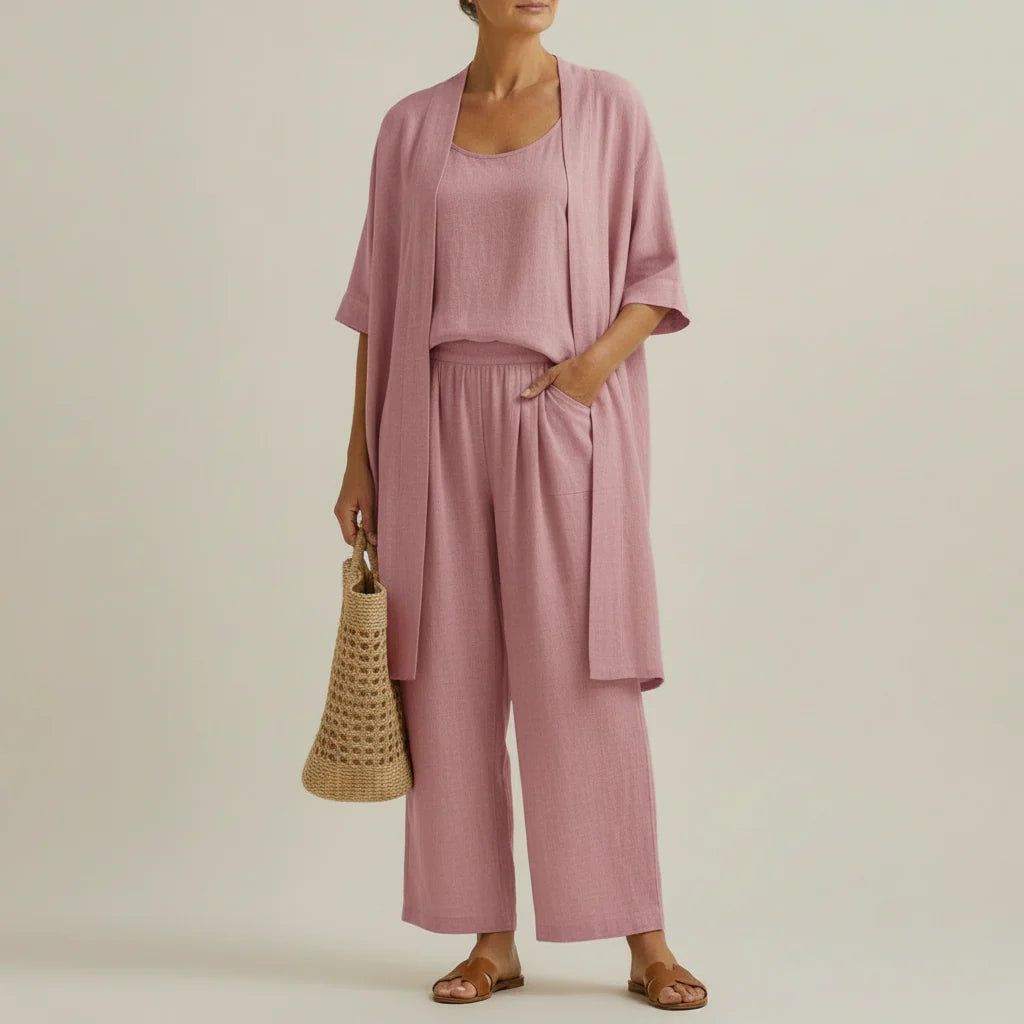 Barbara™ | 3-Piece Linen Set
