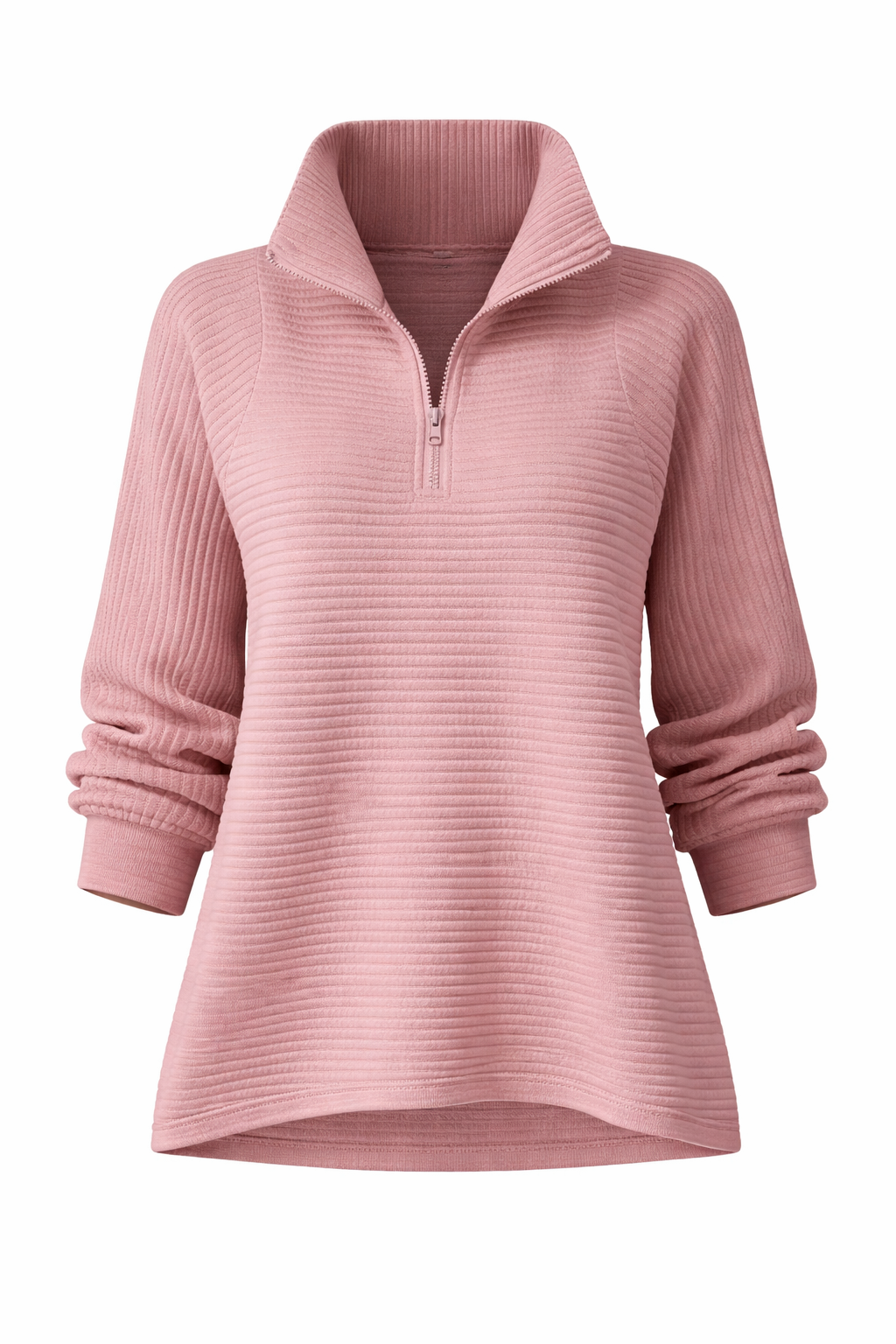 Elise | V-Neck Zip Sweater