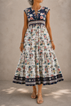 Clara™ | Floral Midi Dress