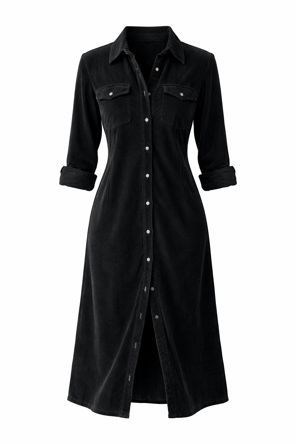 Harper | Corduroy Shirt Dress