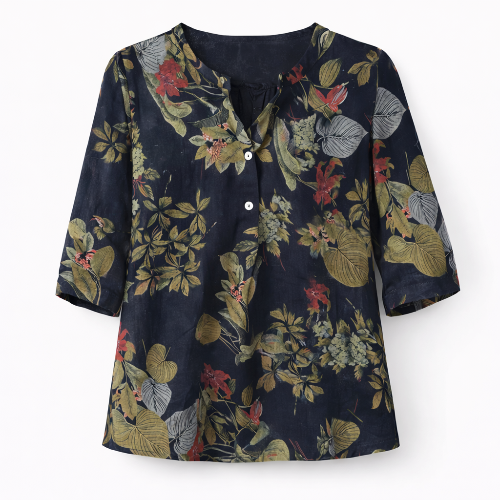 Eva | Floral Cotton Tunic