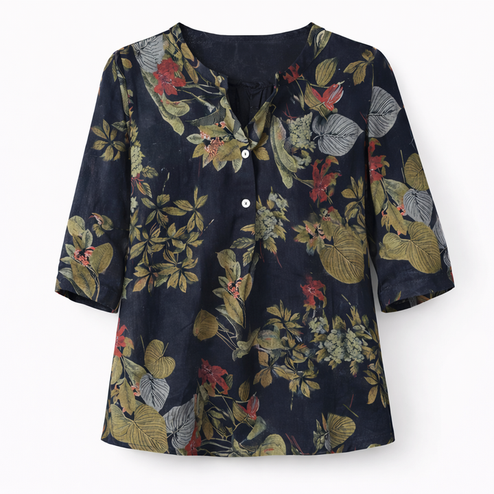 Eva | Floral Cotton Tunic