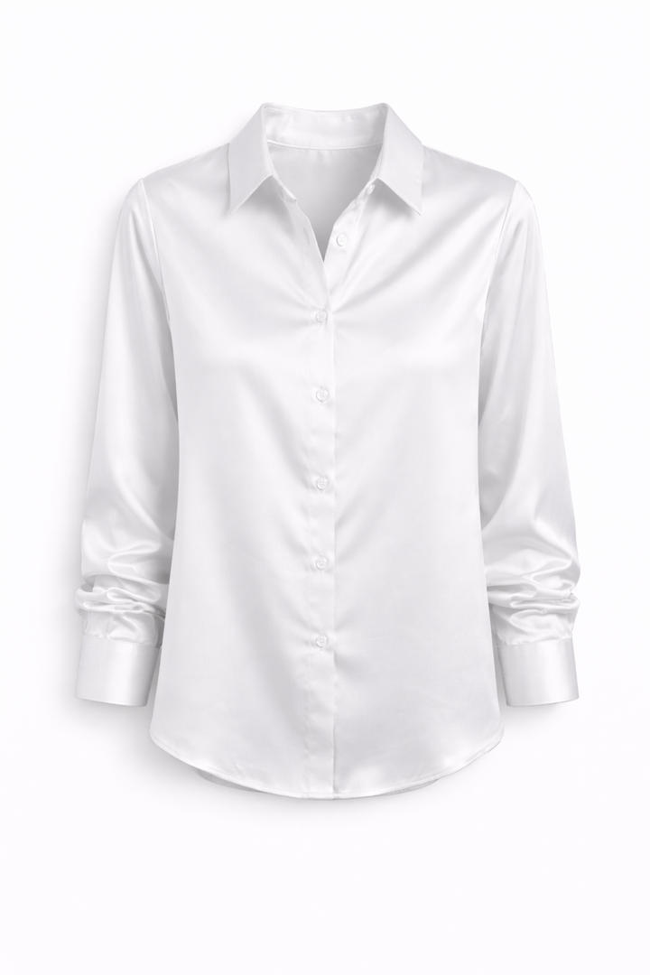 Sophia | Elegant Satin Blouse