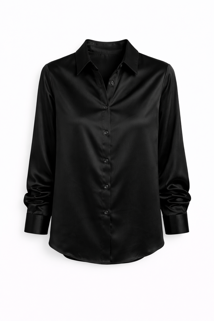 Sophia | Elegant Satin Blouse