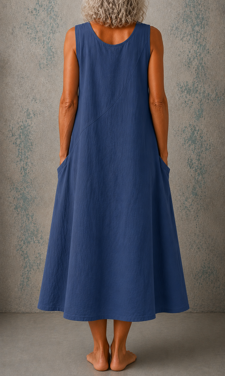 Susan | Linen Pocket Dress