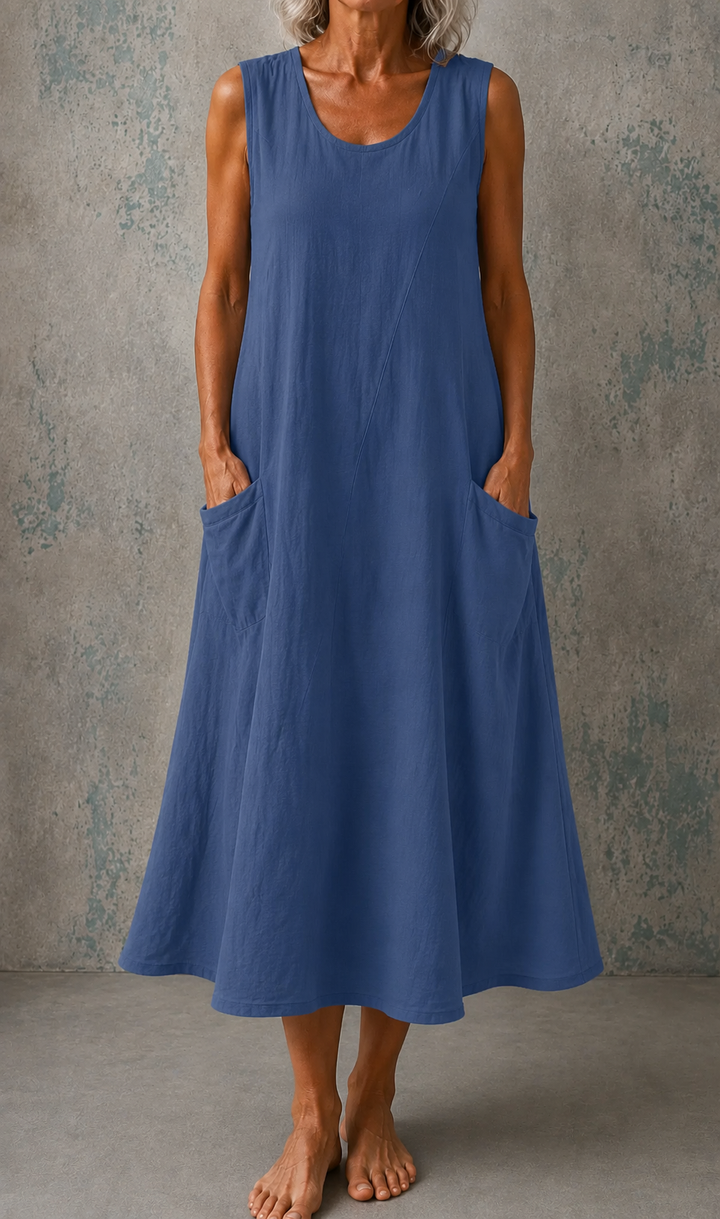 Susan | Linen Pocket Dress