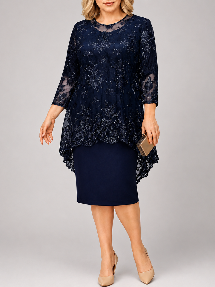 Celeste Curve 2-Piece Dress Set