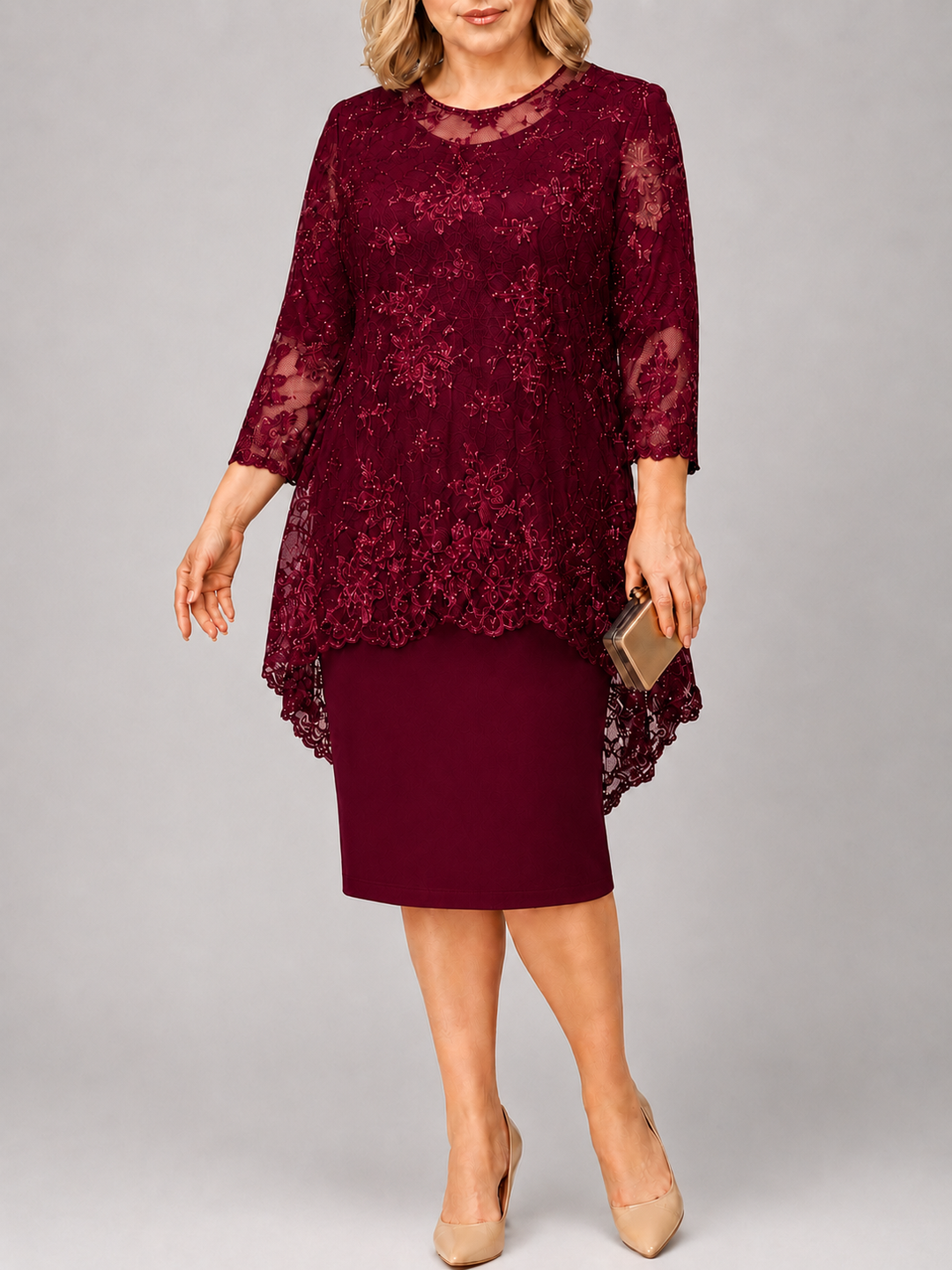 Celeste Curve 2-Piece Dress Set