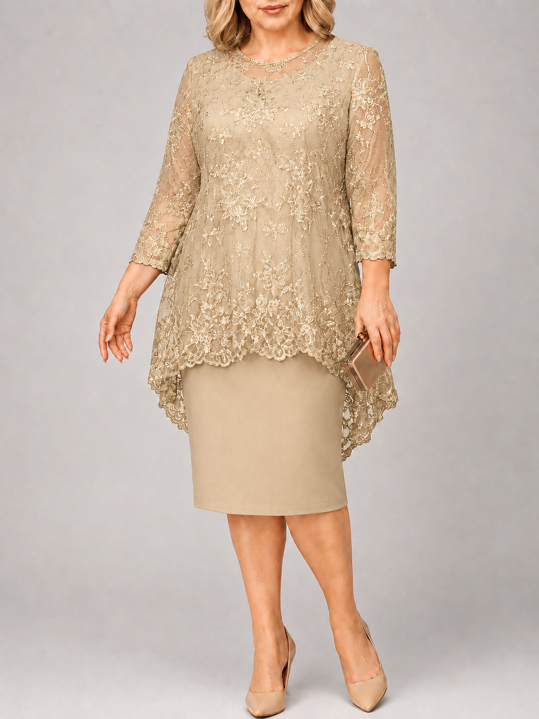 Celeste Curve 2-Piece Dress Set