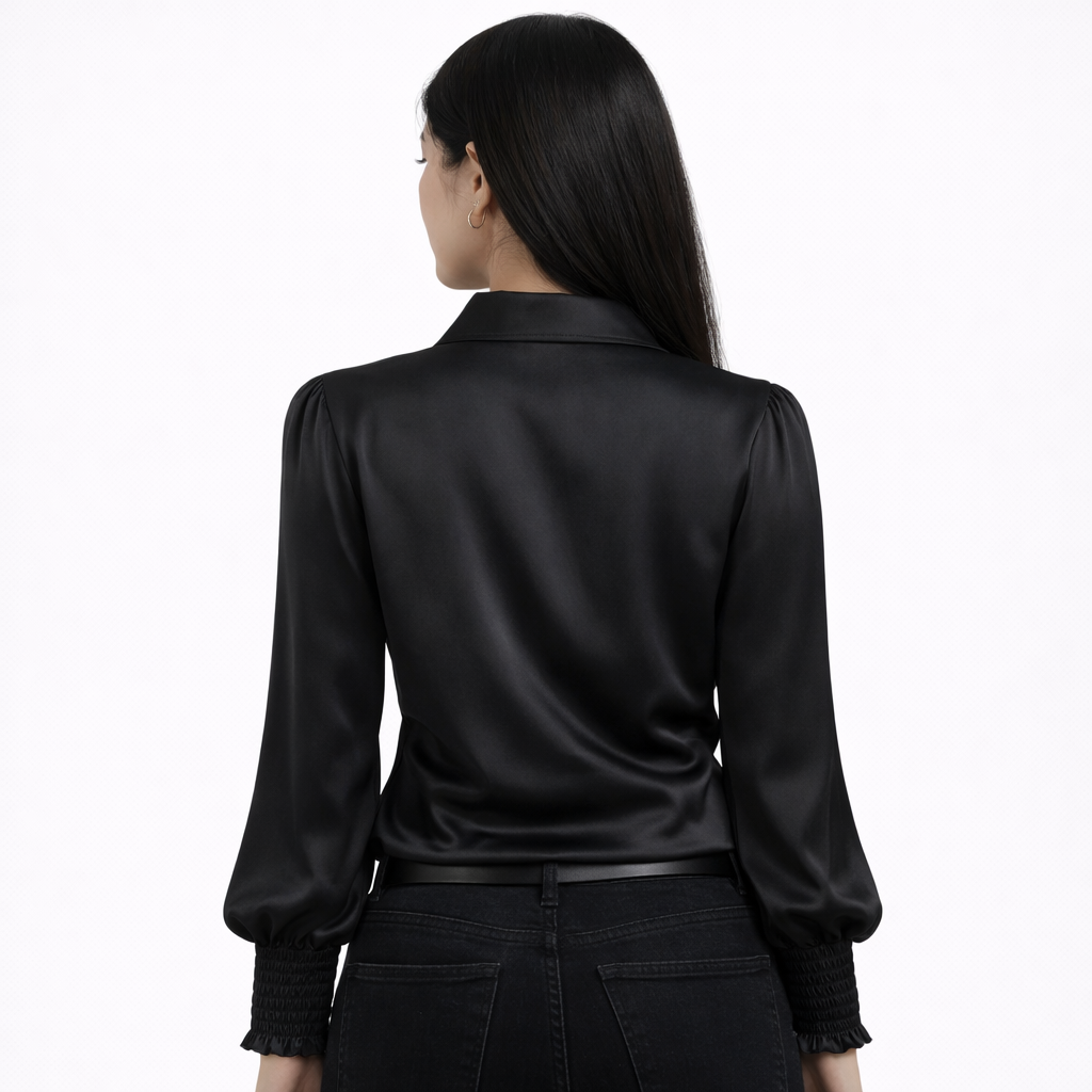Elise | Elegant Wrap Blouse