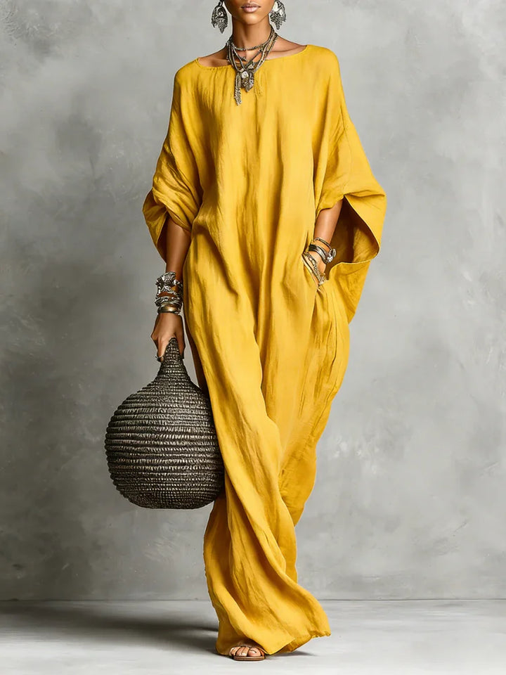 Sophie | Minimalist Linen Dress