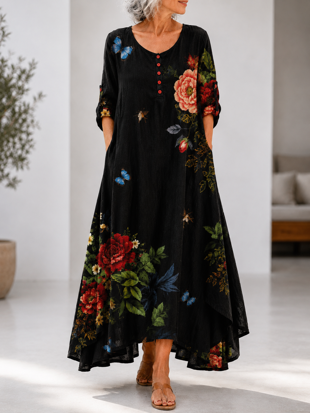 Evelyn | Linnen Dress