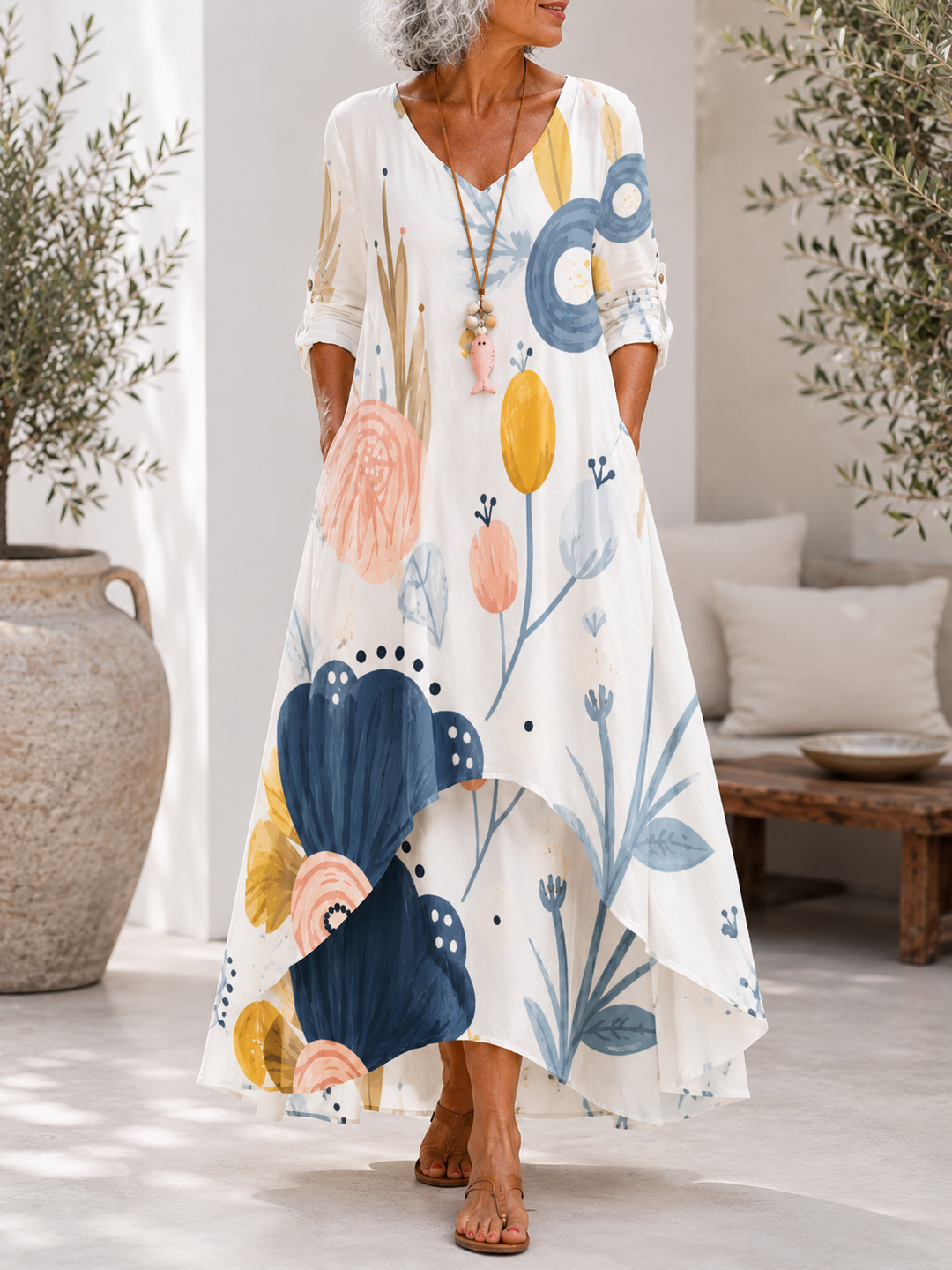 Chloë | Linnen Dress