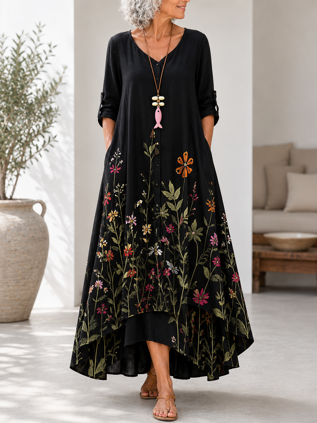 Karen | Linnen Dress