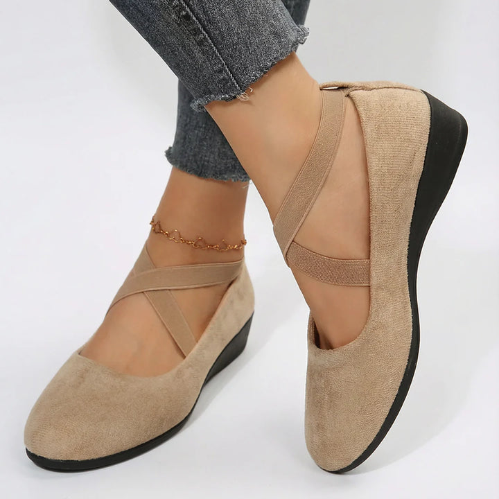ZARA™ | Comfy Closed Wedge Slip-On Shoes