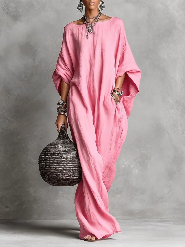 Sophie | Minimalist Linen Dress