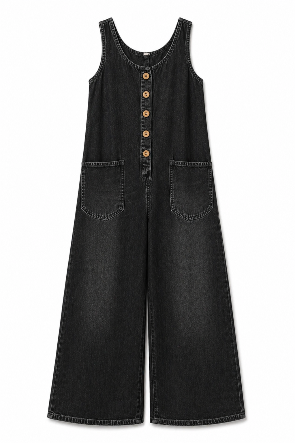 SAYLOR | Vintage Washed Cotton Denim Overalls