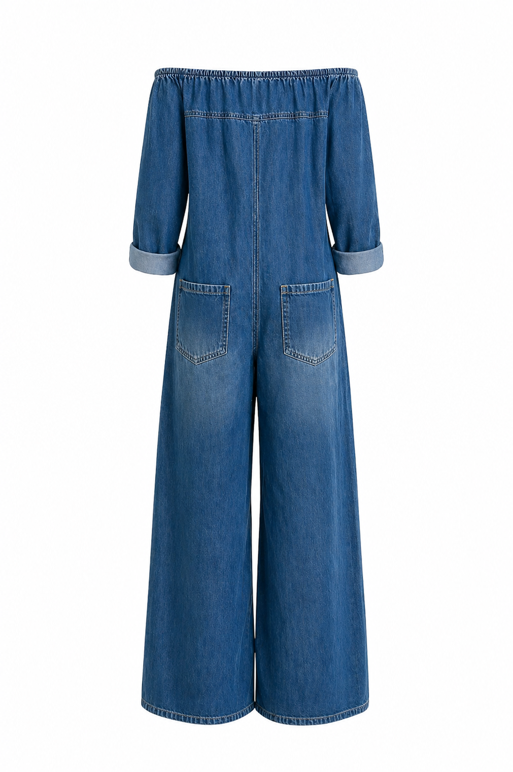 ELENA | Off Shoulder Long Sleeve Jumpsuit