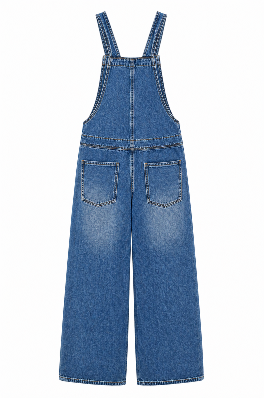 Harper | Elastic Waist Denim Jumpsuit