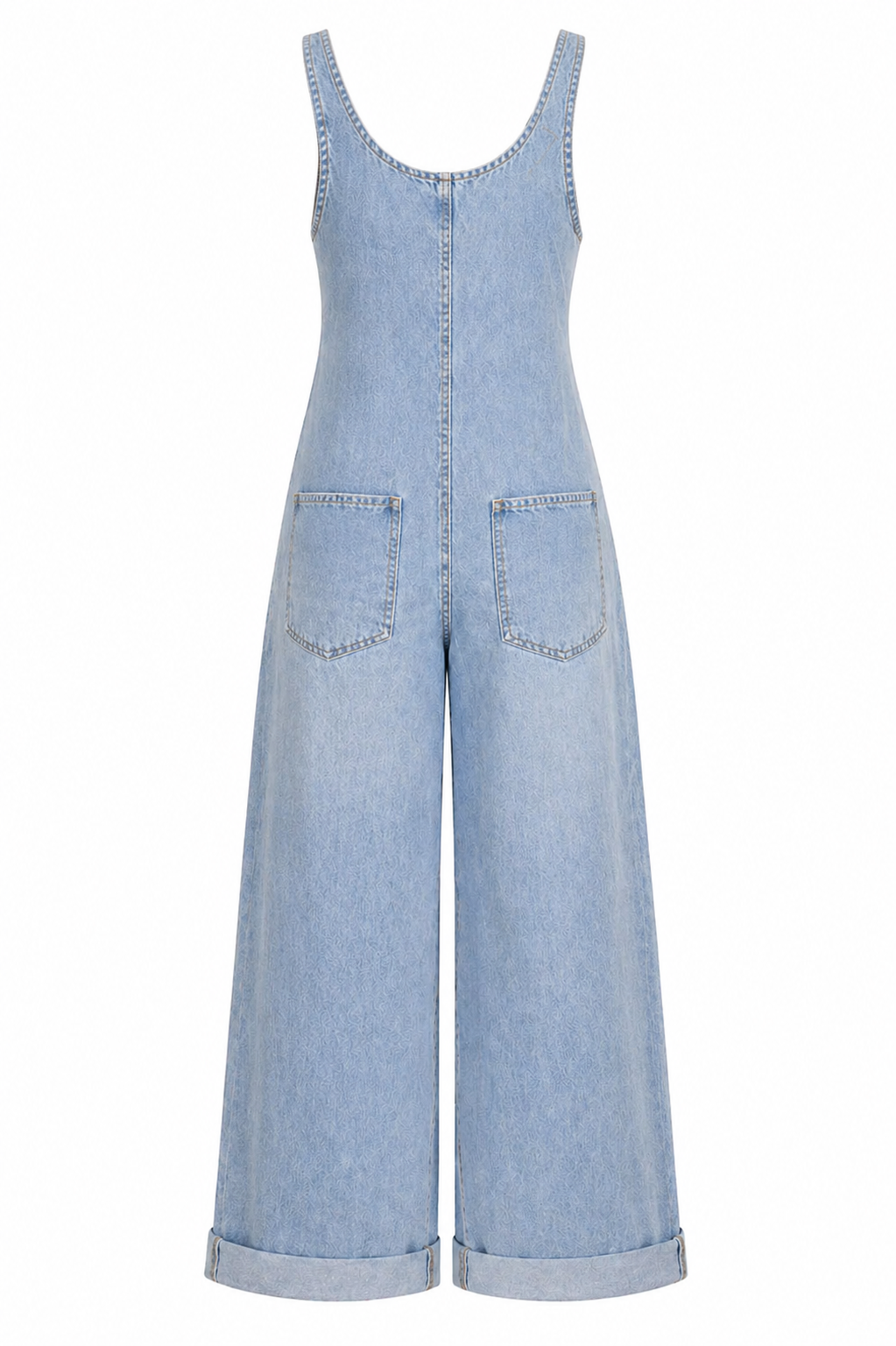 Sadie | Vintage Washed Cotton Denim Overalls