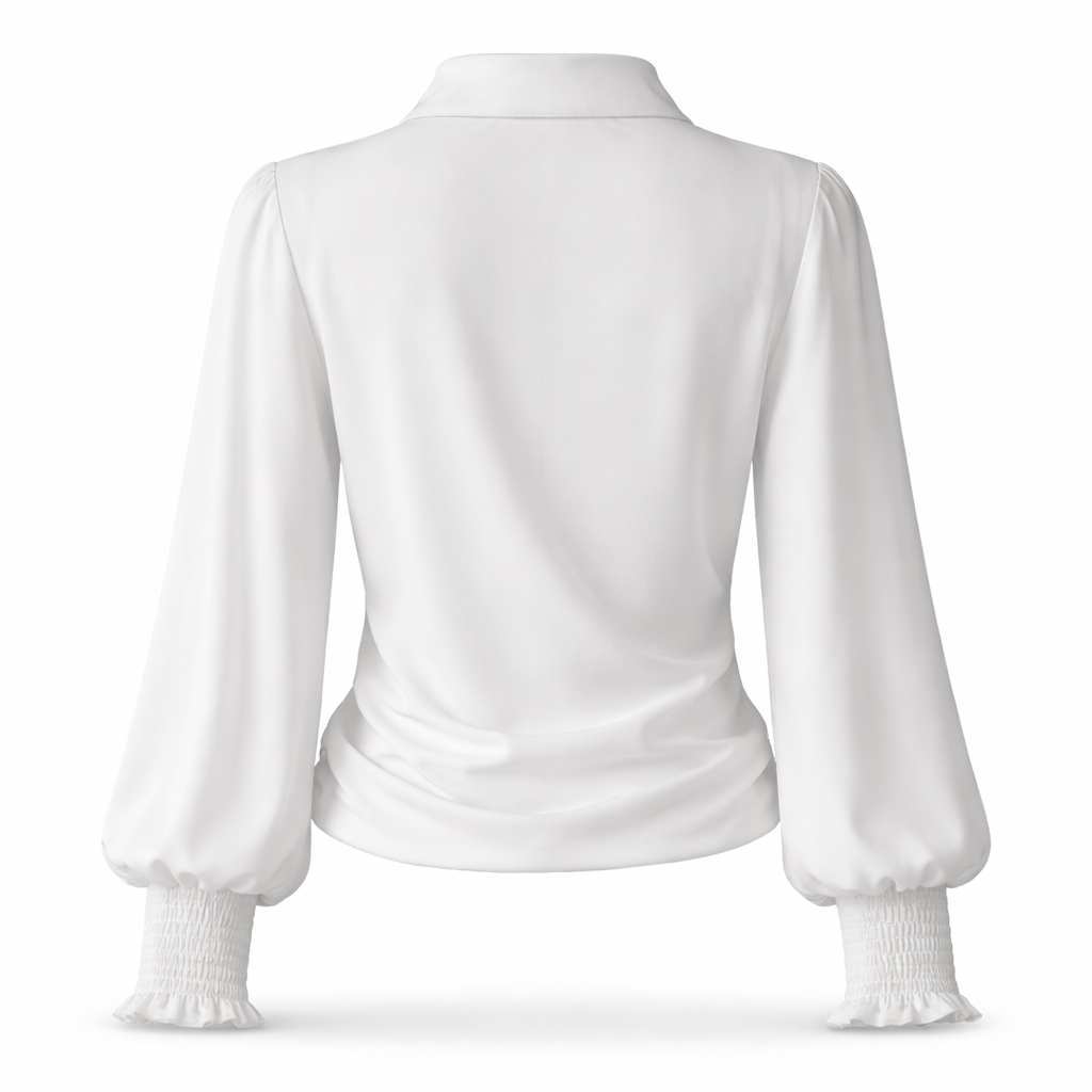 Elise | Elegant Wrap Blouse