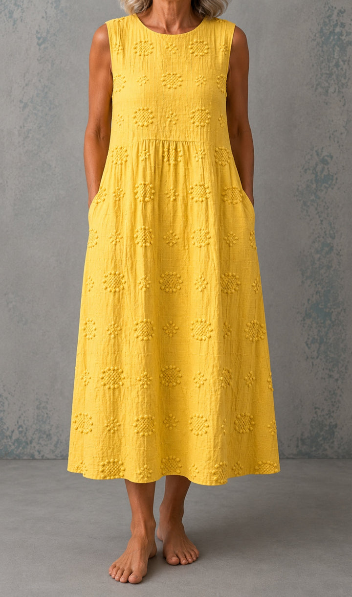 Linda | Sleeveless Linen Dress