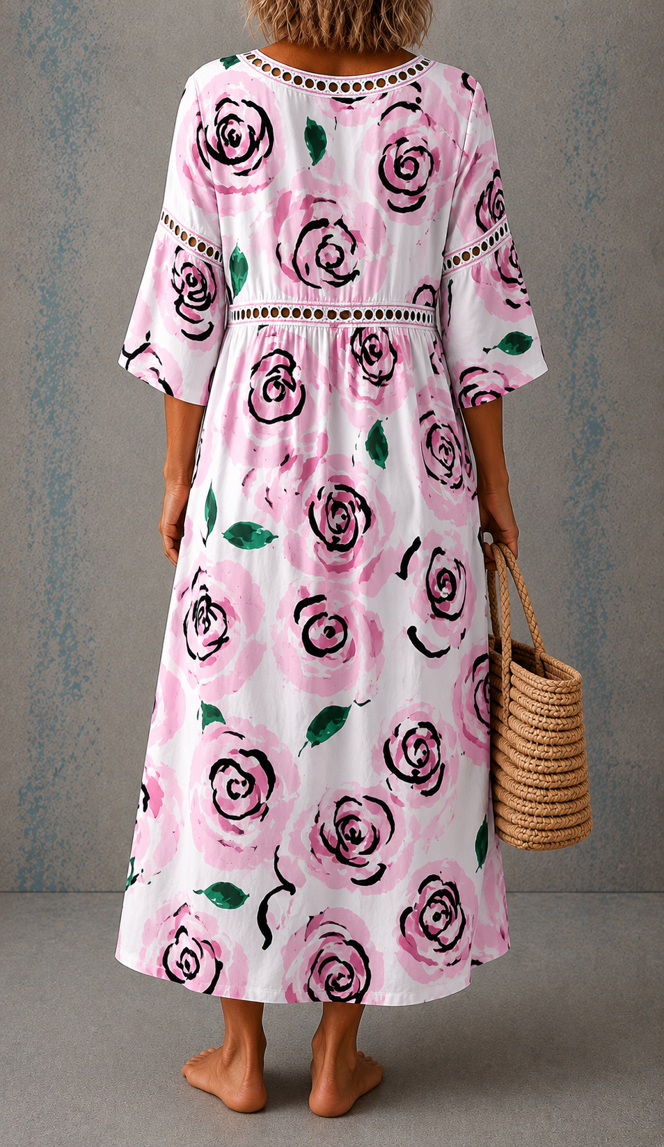 Alice™ | Wildflower Linen Dress