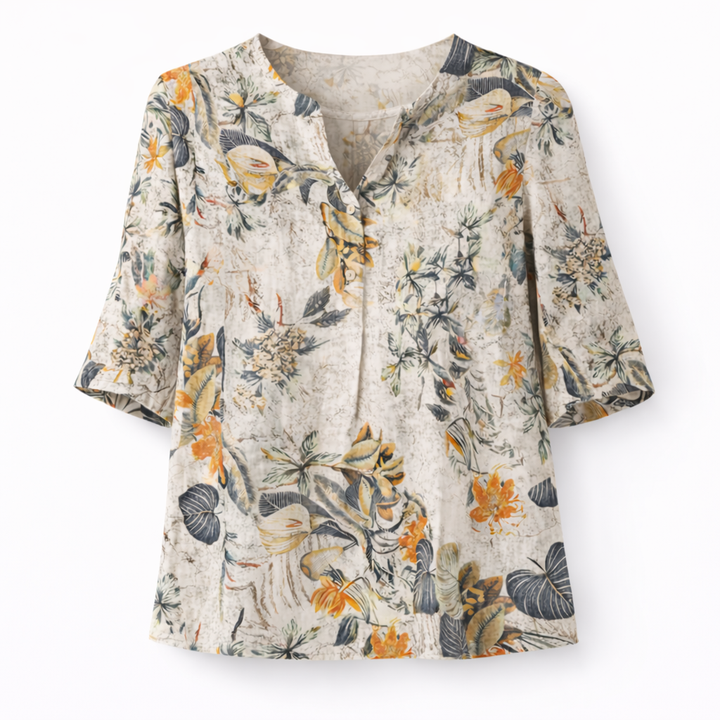 Eva | Floral Cotton Tunic