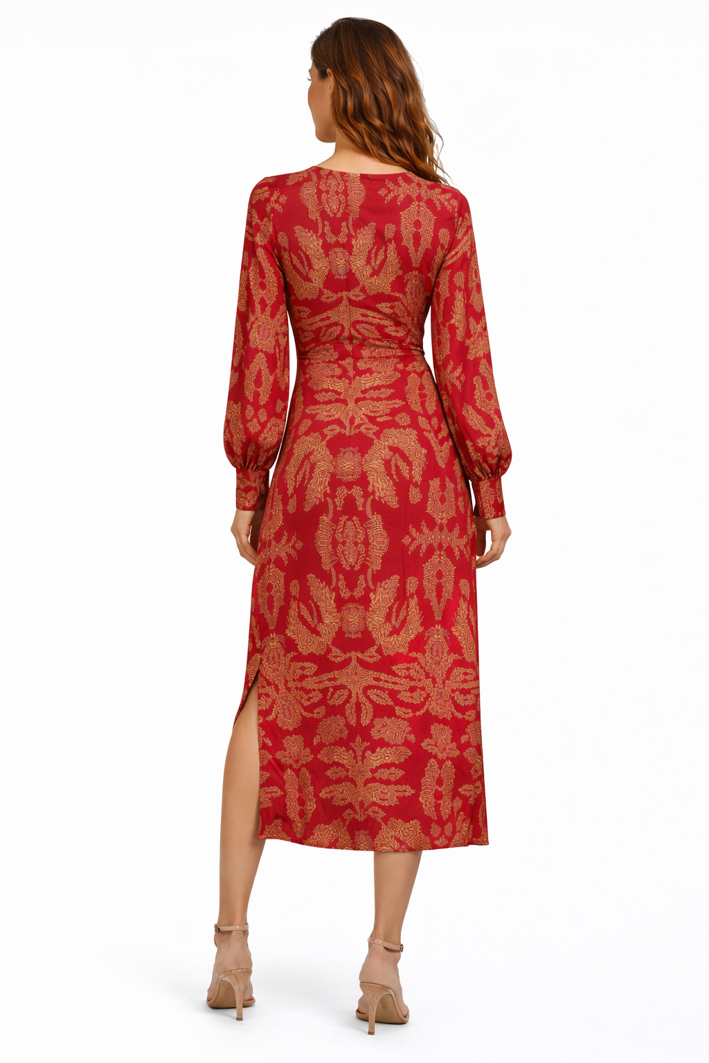 Aurora | Botanical Midi Dress