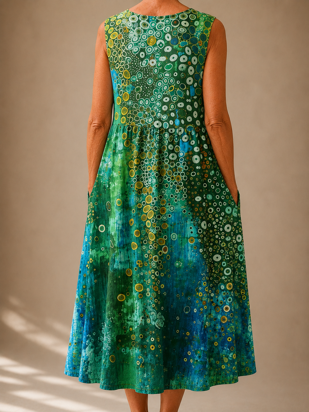 Hazel™ | Sleeveless Linen Dress