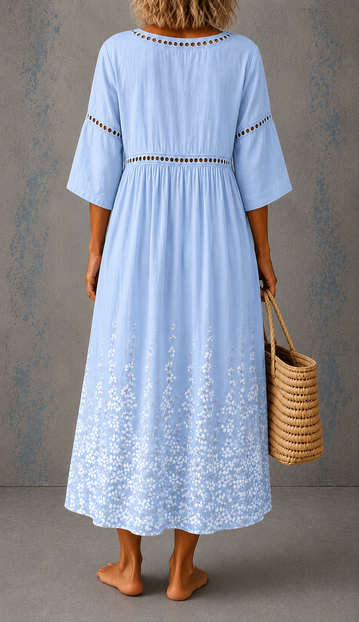 Maeve™ | Wildflower Linen Dress