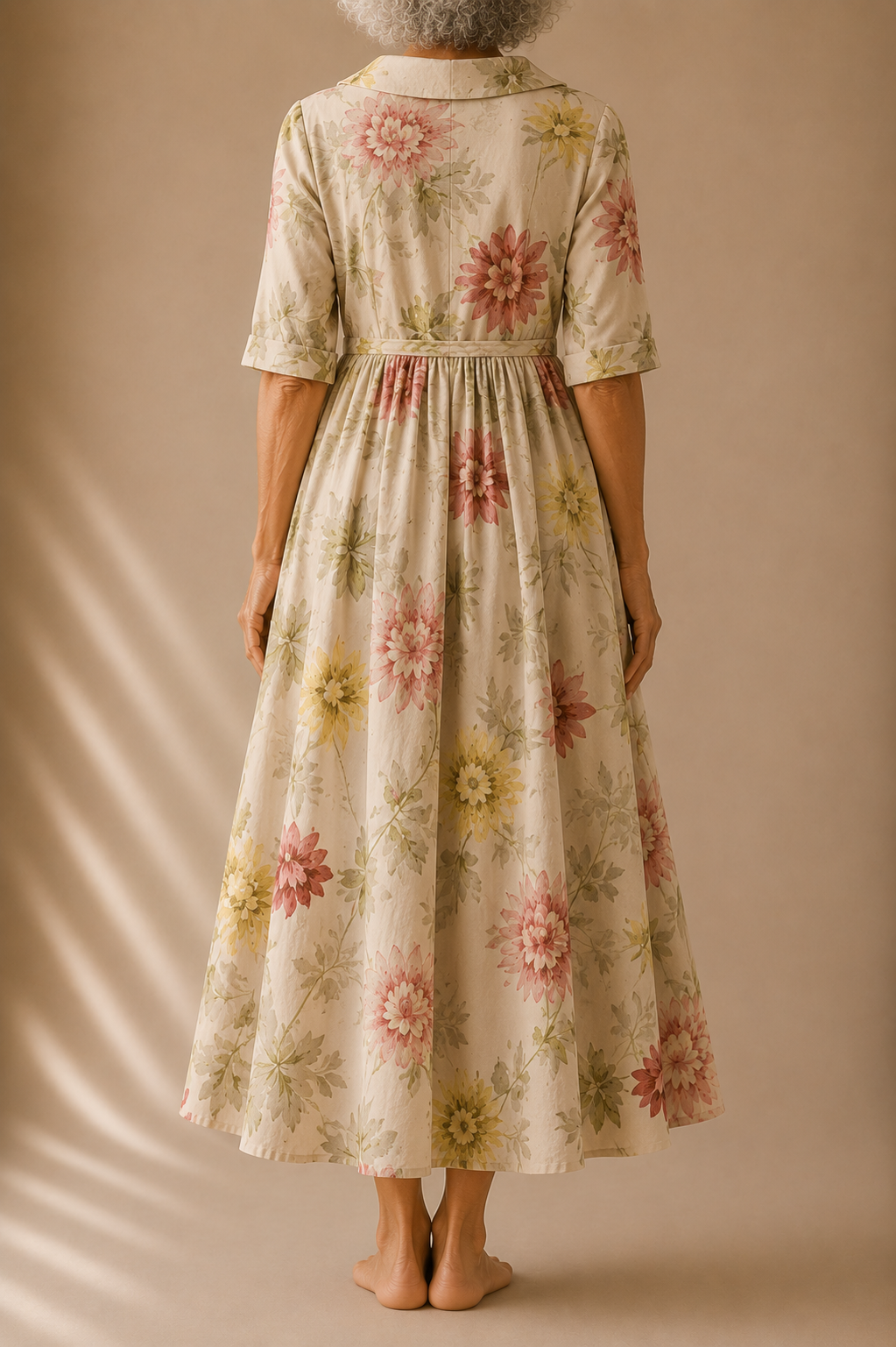 Celia | Vintage Linen Dress