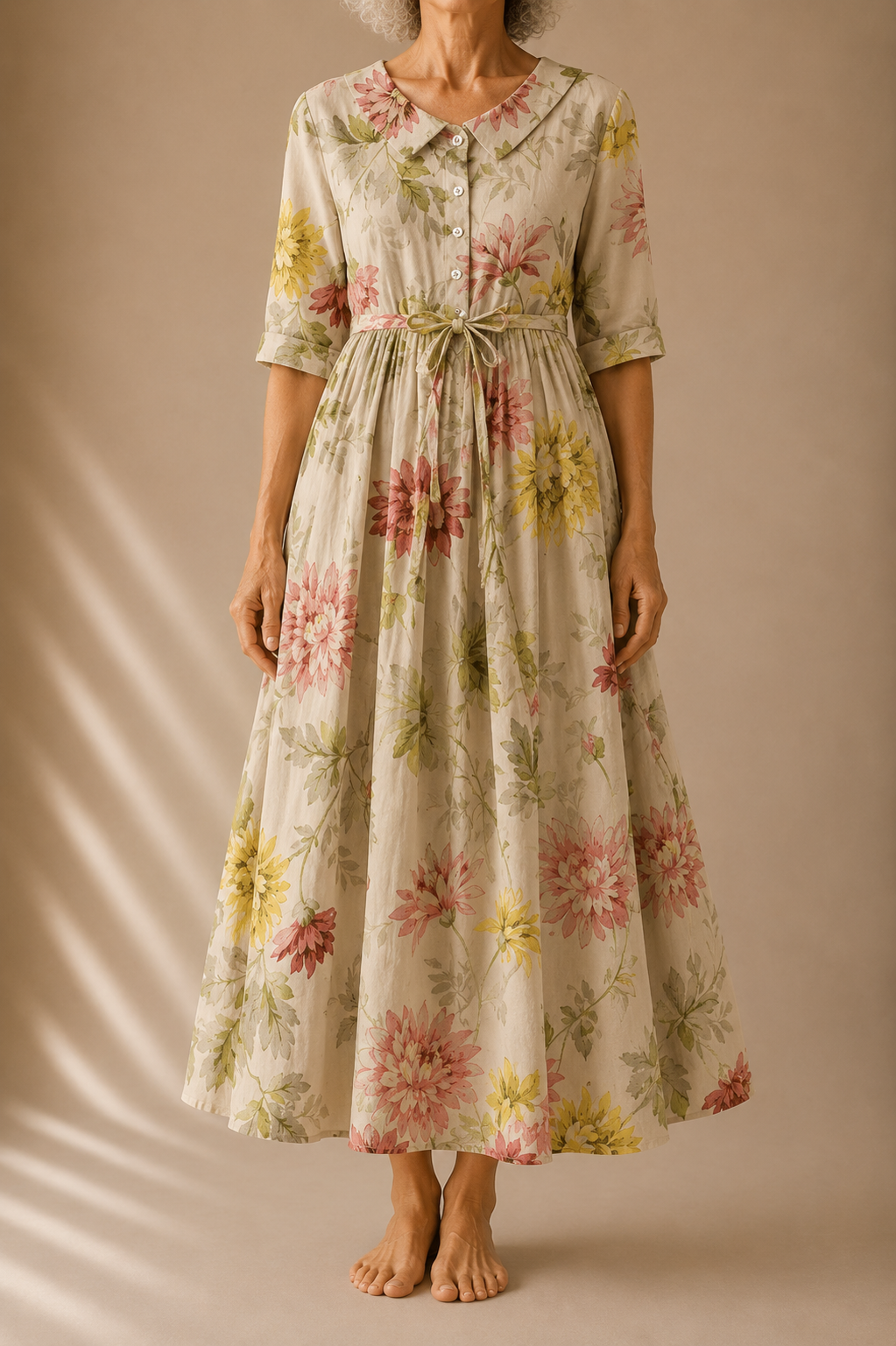 Celia | Vintage Linen Dress