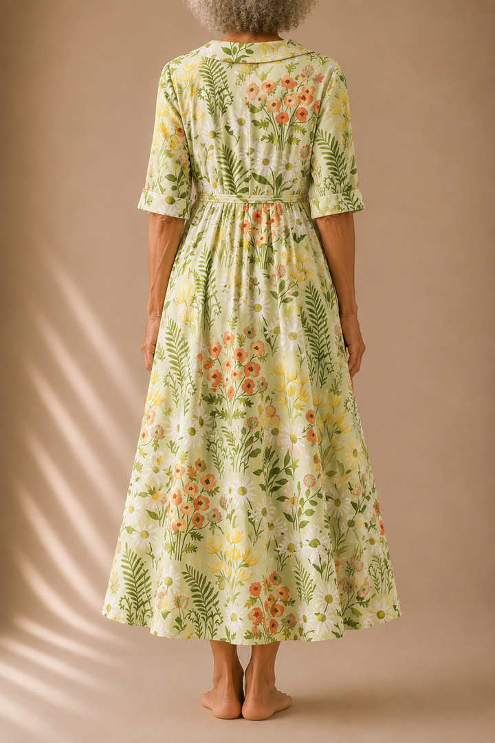 Michelle | Vintage Linen Dress