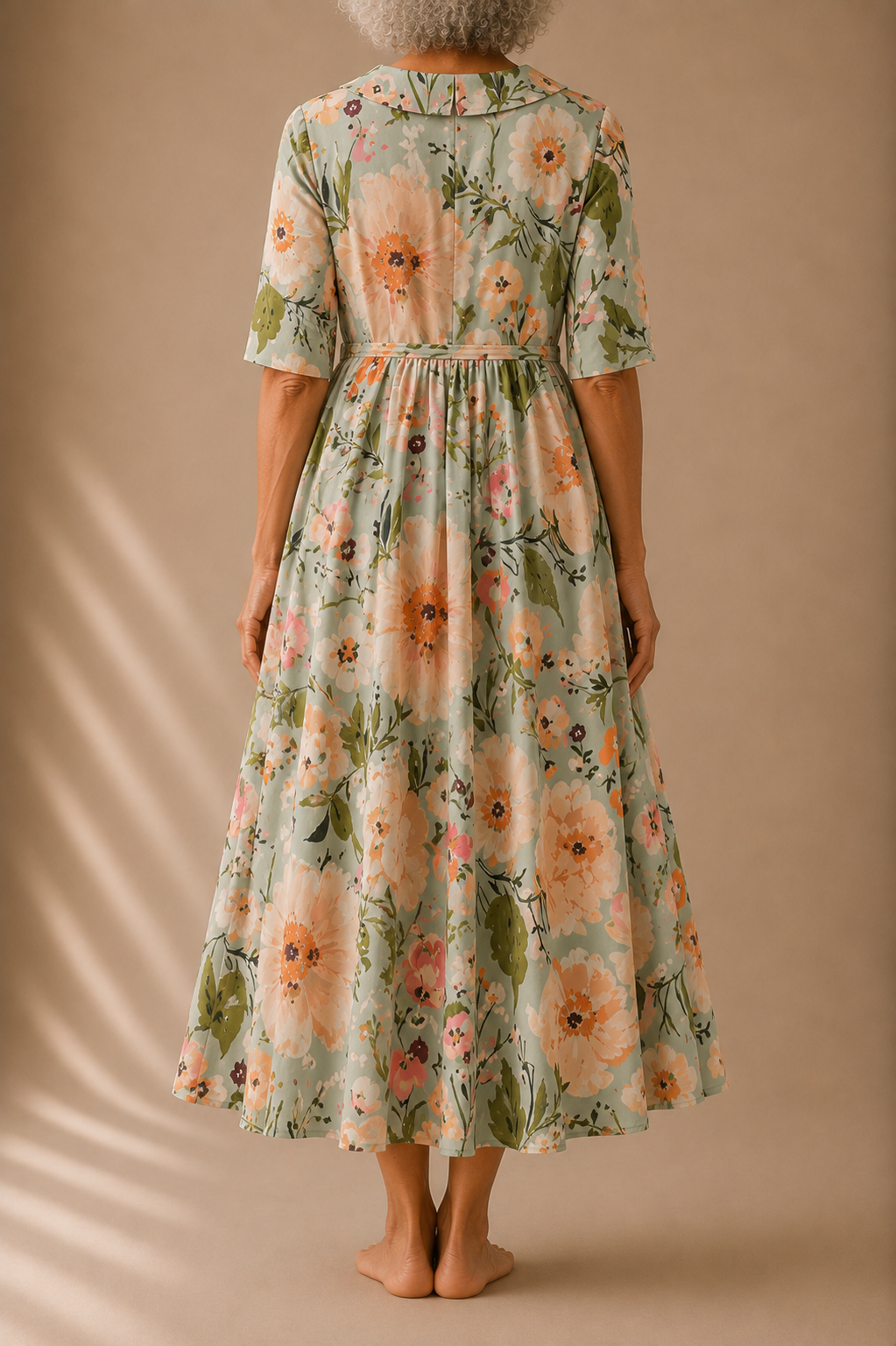 Catherine | Vintage Linen Dress